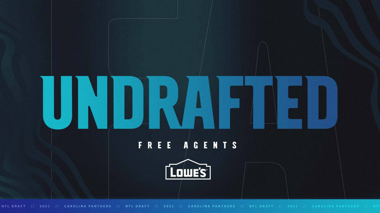 Panthers agree to terms with five undrafted free agents in 2021
