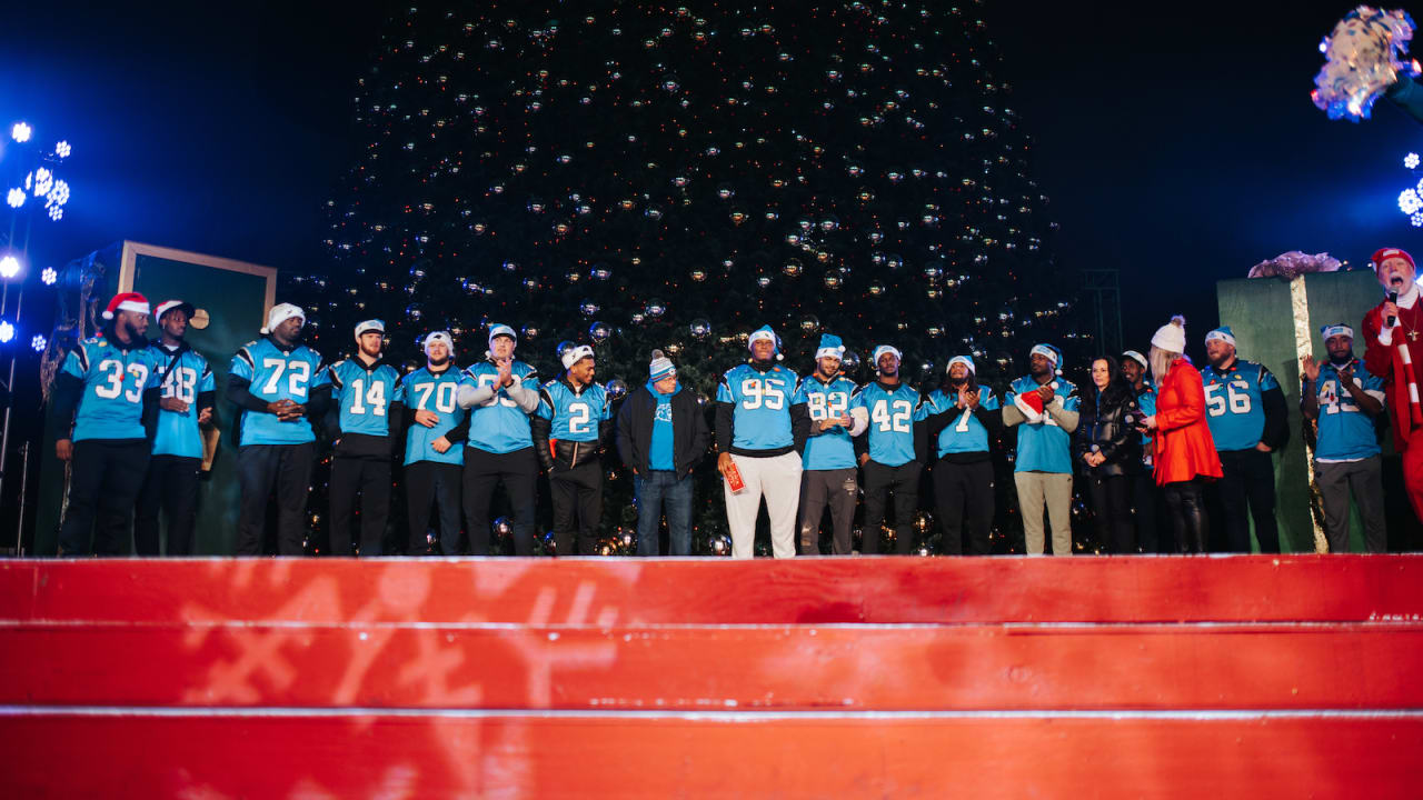 Carolina Panthers Christmas Tree #KeepPounding  Carolina panthers christmas,  Carolina panthers, Carolina panthers football