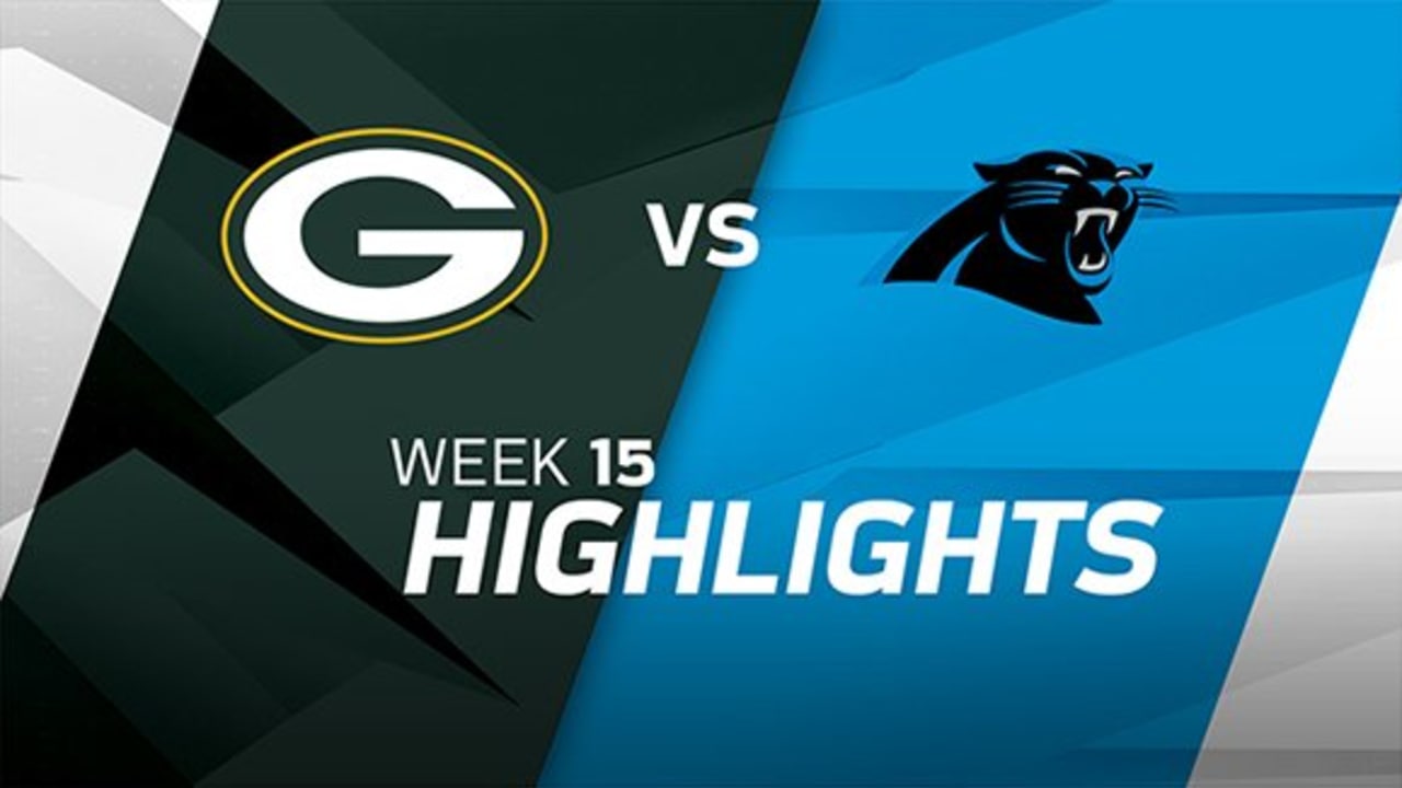 Highlights Panthers vs. Packers
