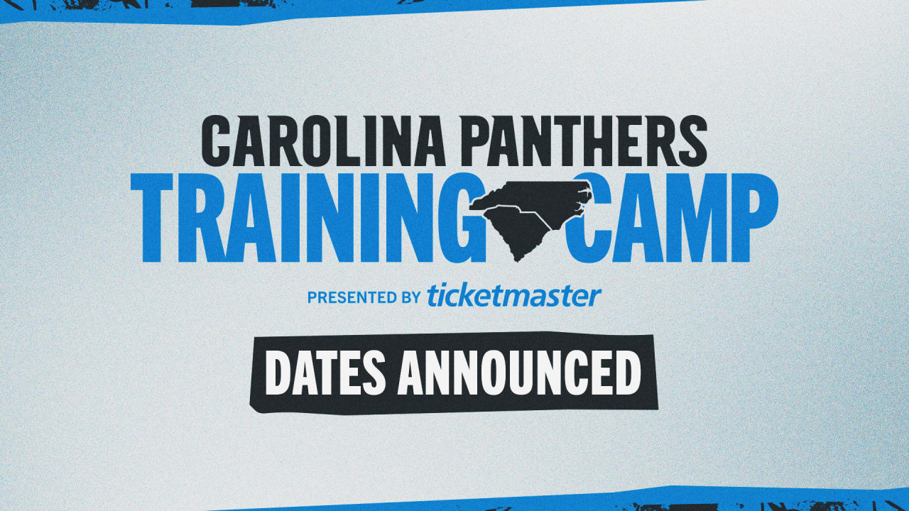 Panthers training camp schedule