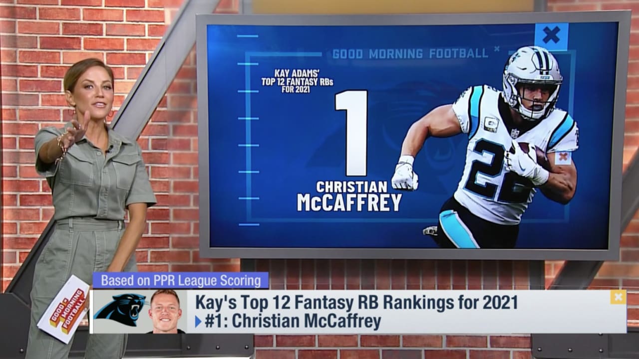 Christian McCaffrey tops NFL Network's list for top fantasy running backs  in 2021