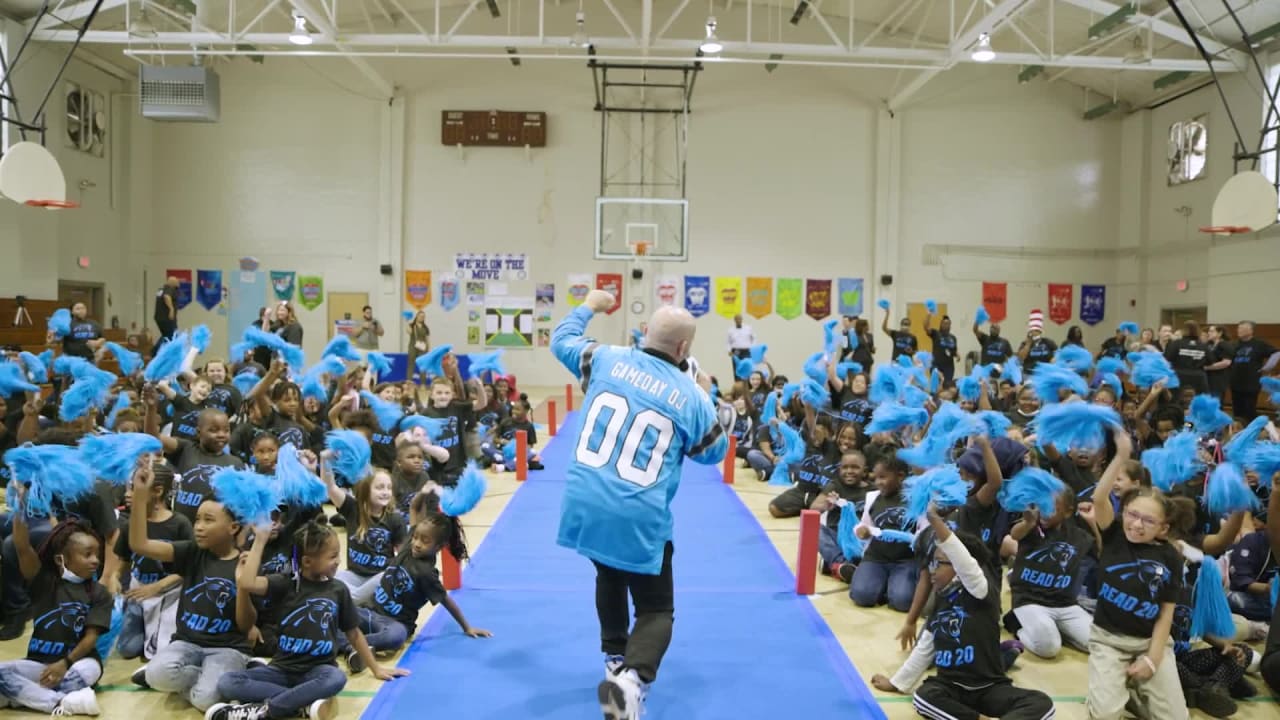 PHOTOS: Panthers celebrate International Women's Day with Kristi Coleman,  Sandra Douglass Morgan