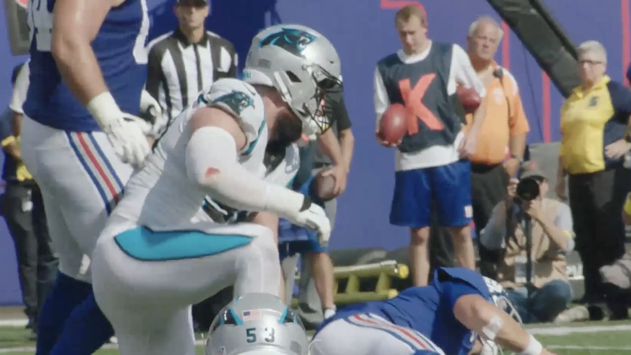 HIGHLIGHT Matt Ioannidis gets first sack as a Panther