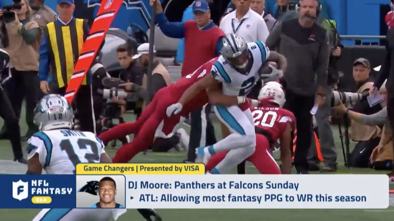 Fantasy Focus: D.J. Moore blooming for Panthers