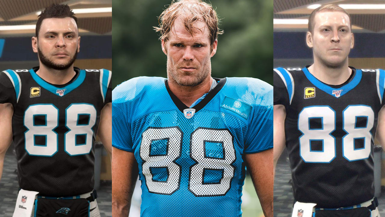 The story behind Greg Olsen's likeness in Madden NFL 20