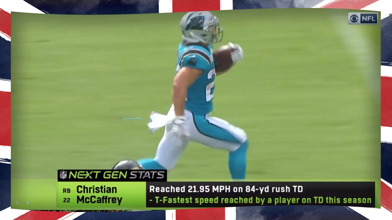 Christian McCaffrey claims the top spot in the AP's NFL running back  rankings