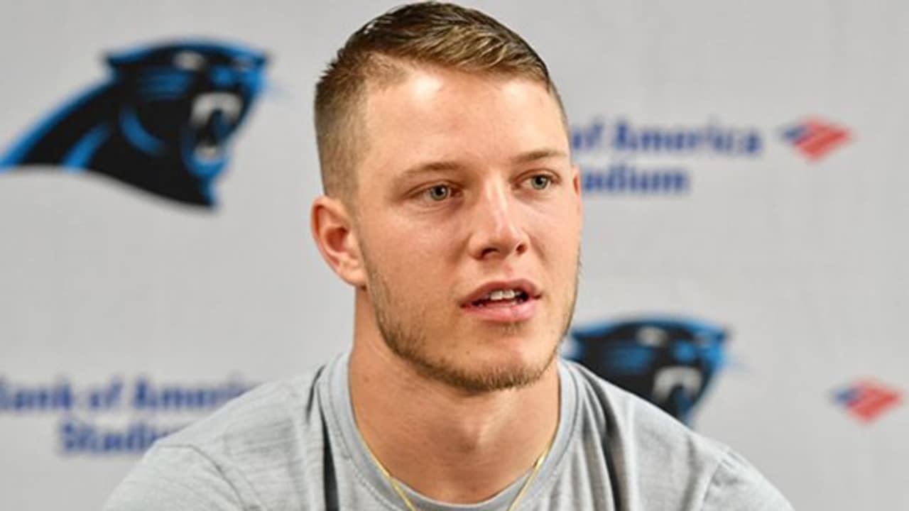 McCaffrey: The football field is my comfort zone