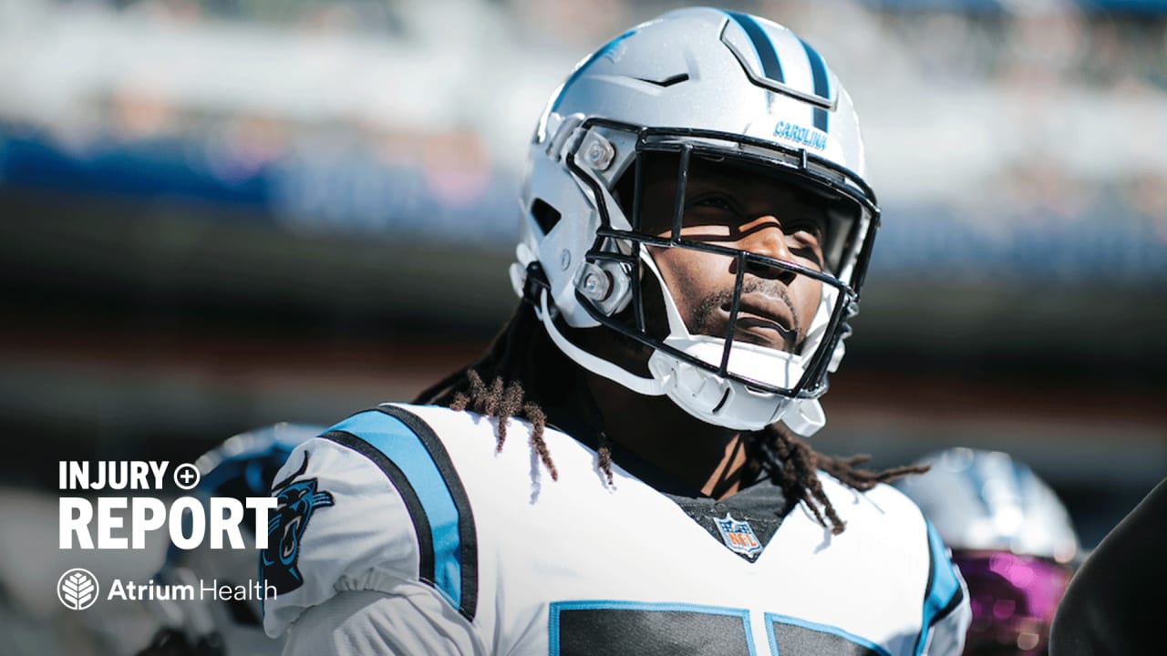 Carolina Panthers defensive end Kobe Jones (91) lines up on