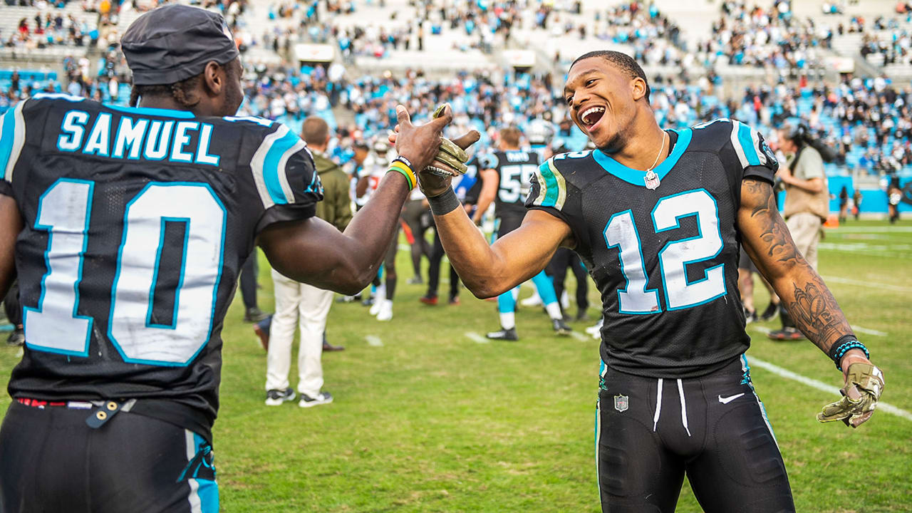 DJ Moore and Curtis Samuel: Fast receivers and faster friends