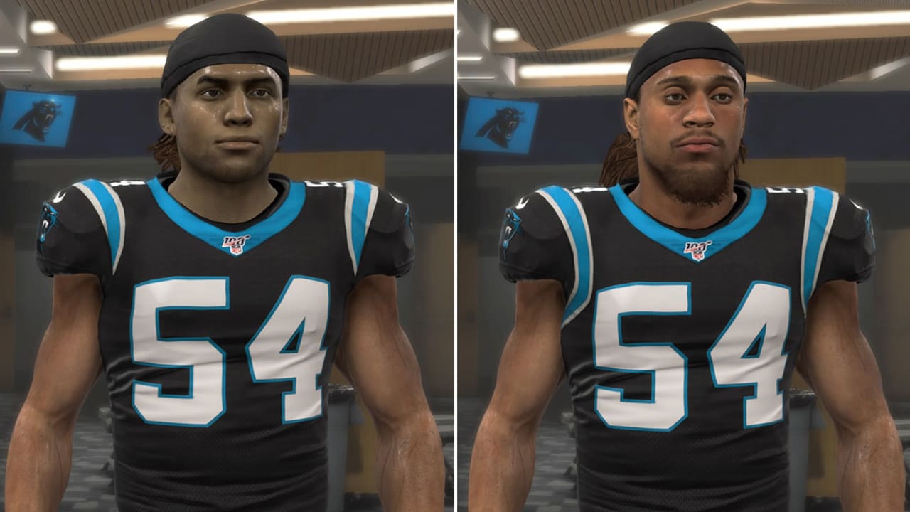 Before and After: Madden 20 updated several Panthers face scans and they're  SPOT-ON