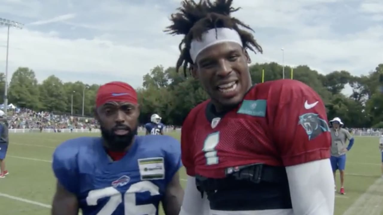 Cam Newton and Captain Munnerlyn square off in Panthers training camp