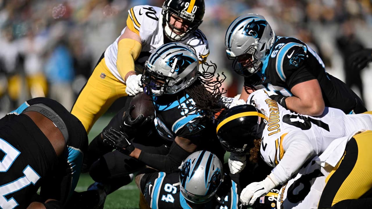 Offensive tackle Ikem Ekwonu of the Carolina Panthers is introduced News  Photo - Getty Images