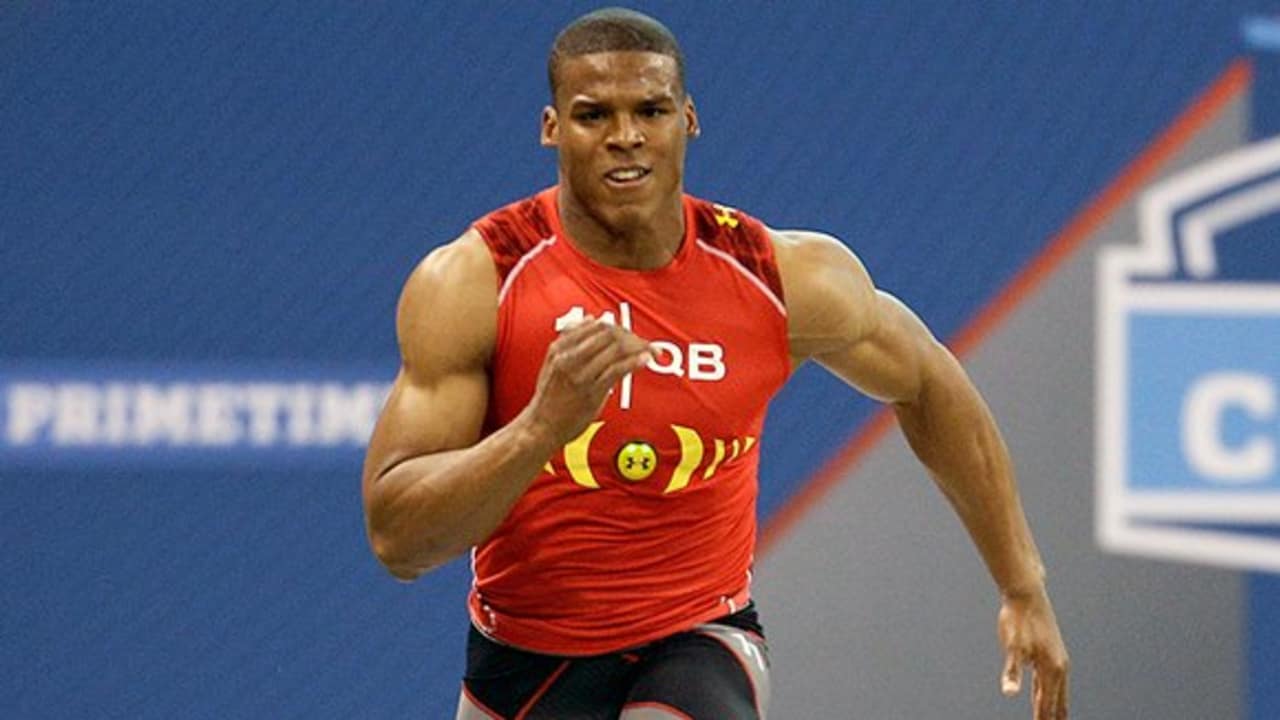 40-yard dash: Cam Newton vs. Jared Goff