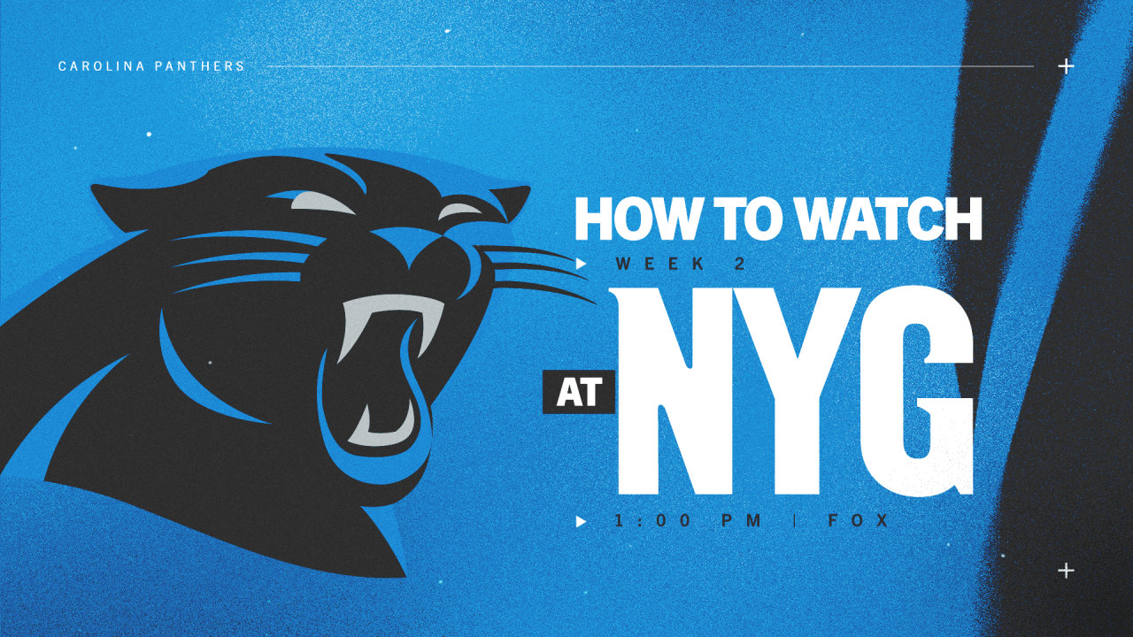 New York Giants vs. Carolina Panthers: How to Watch, Listen & Live Stream  Preseason Week 2