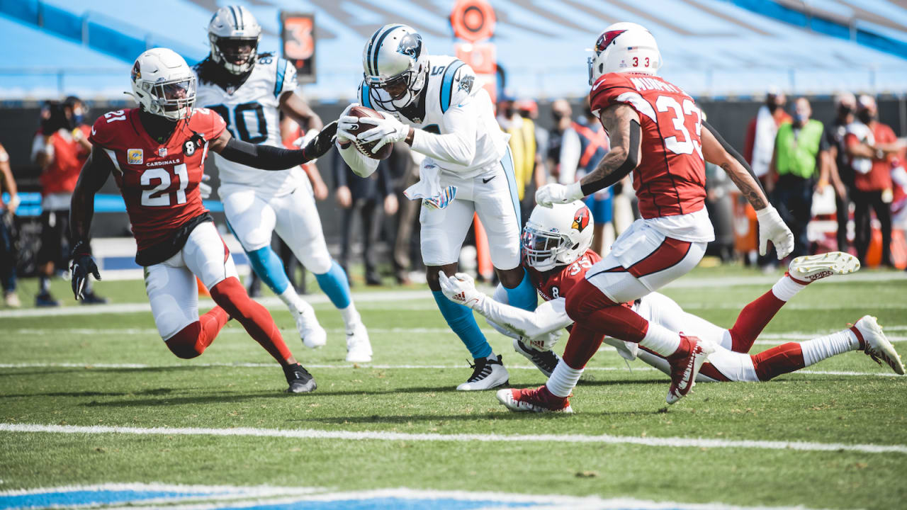 Bridgewater, Panthers fix red-zone woes, top Cardinals 31-21