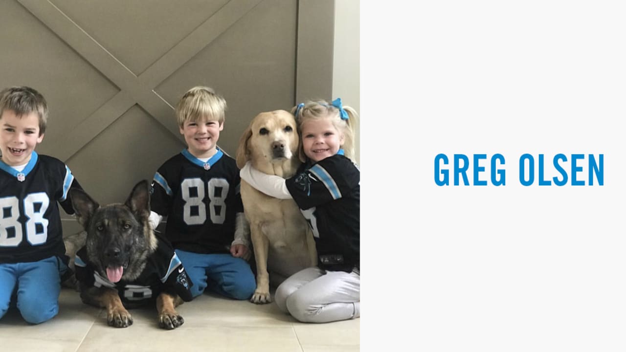 Carolina Panthers on X: Babies, dogs, legs. They sign it all 