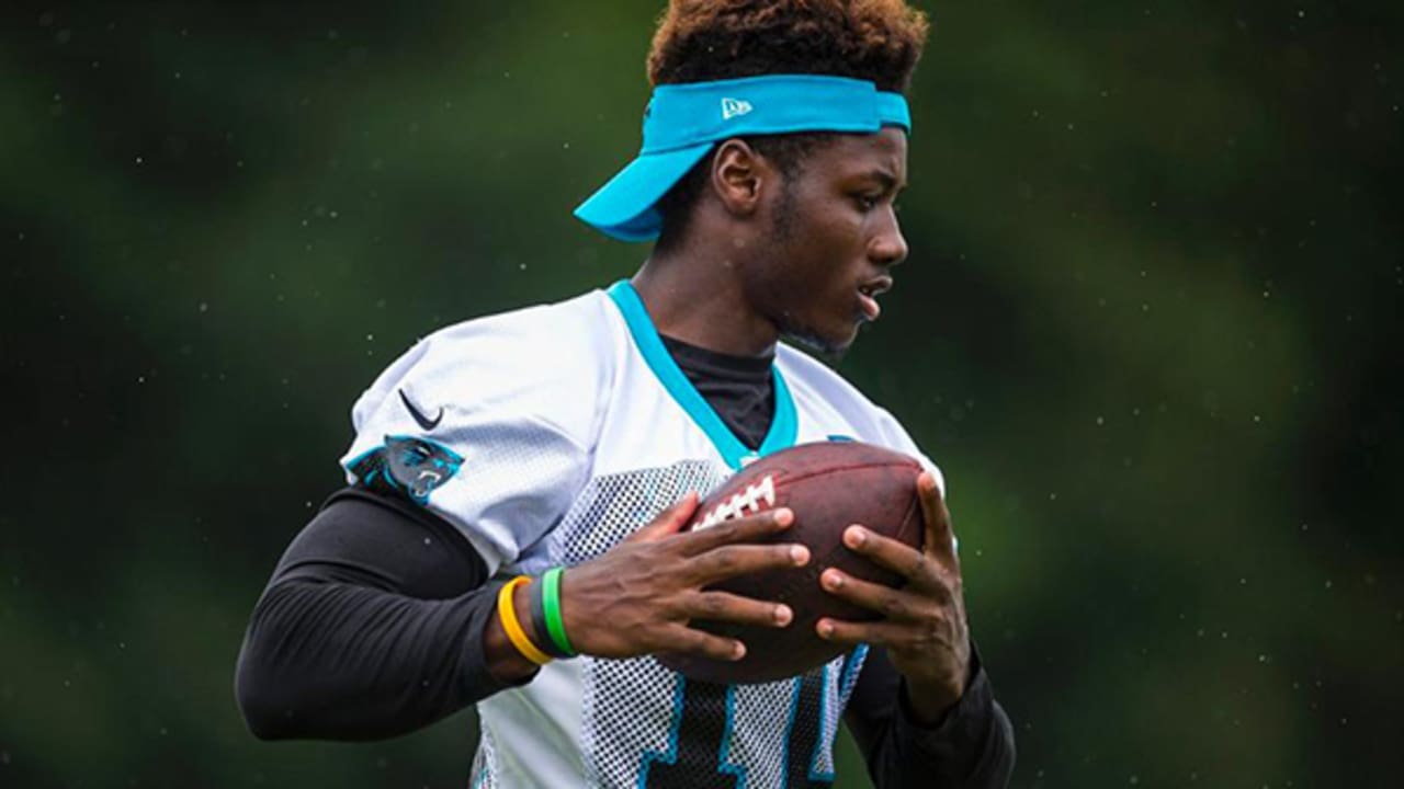 Curtis Samuel taking time with 'minor strain' of hamstring