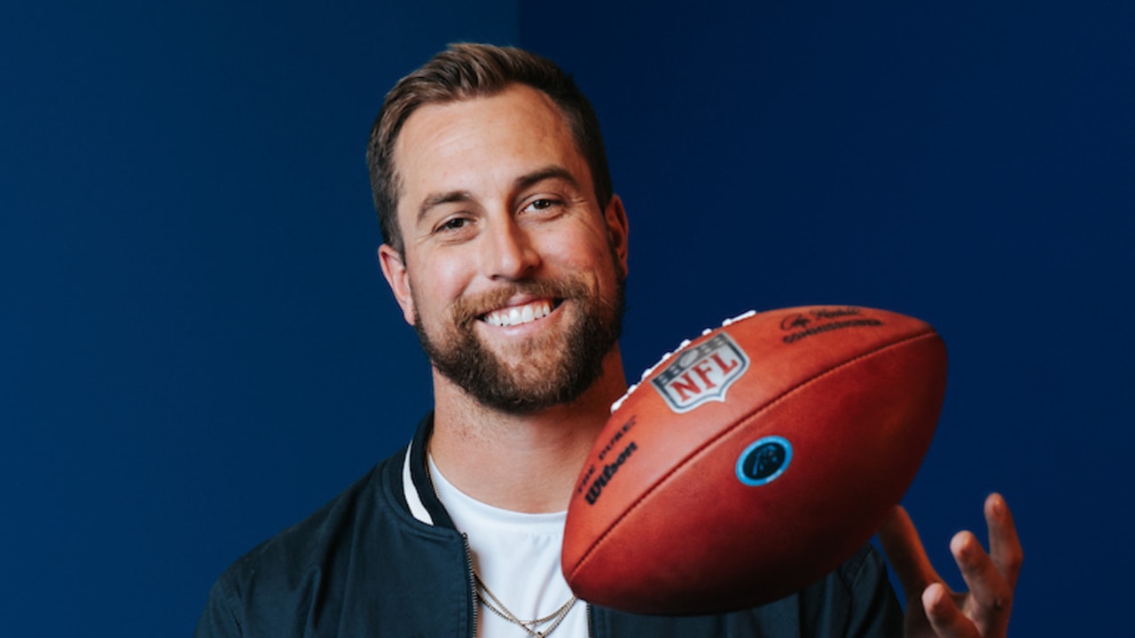 Free Agency 2023 On set with Adam Thielen and family