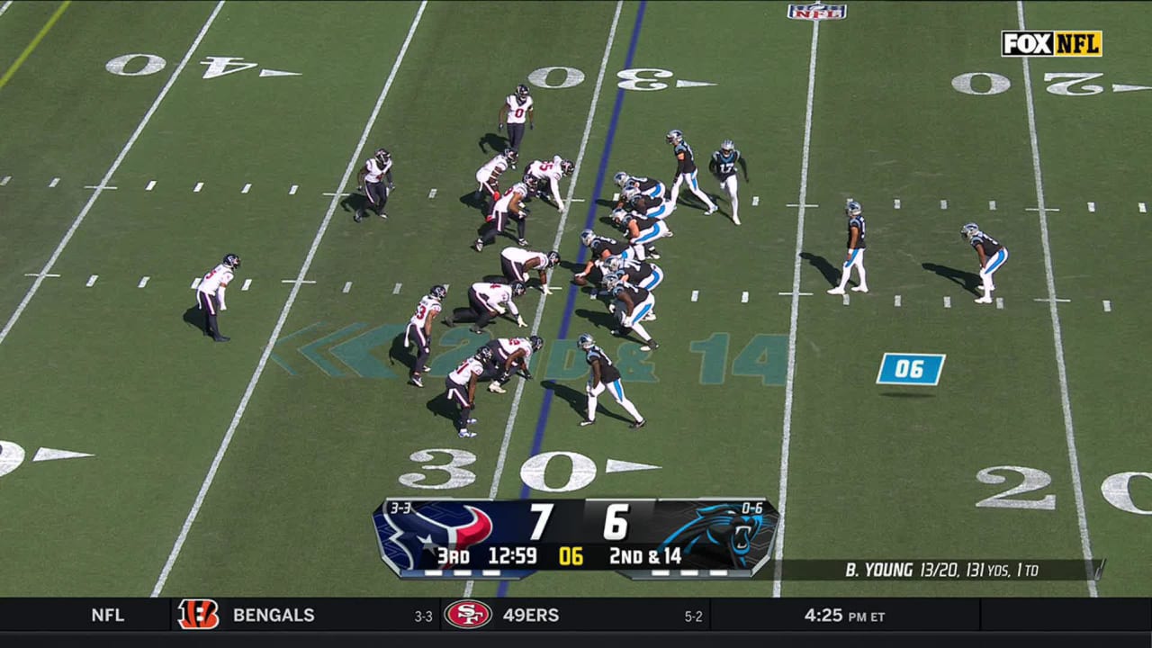 Must-See: Bryce Young locates Jonathan Mingo deep downfield for 40-yard pickup