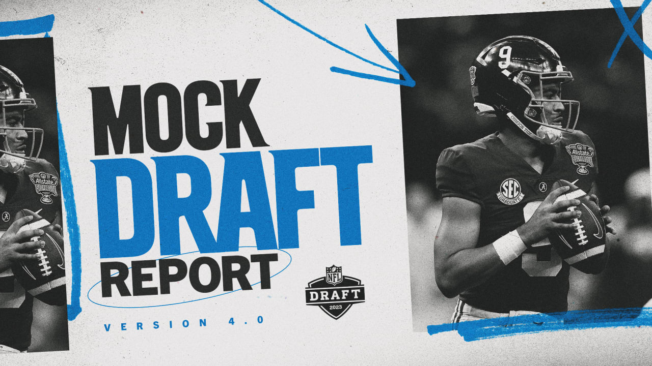 2023 mock nfl draft with trades