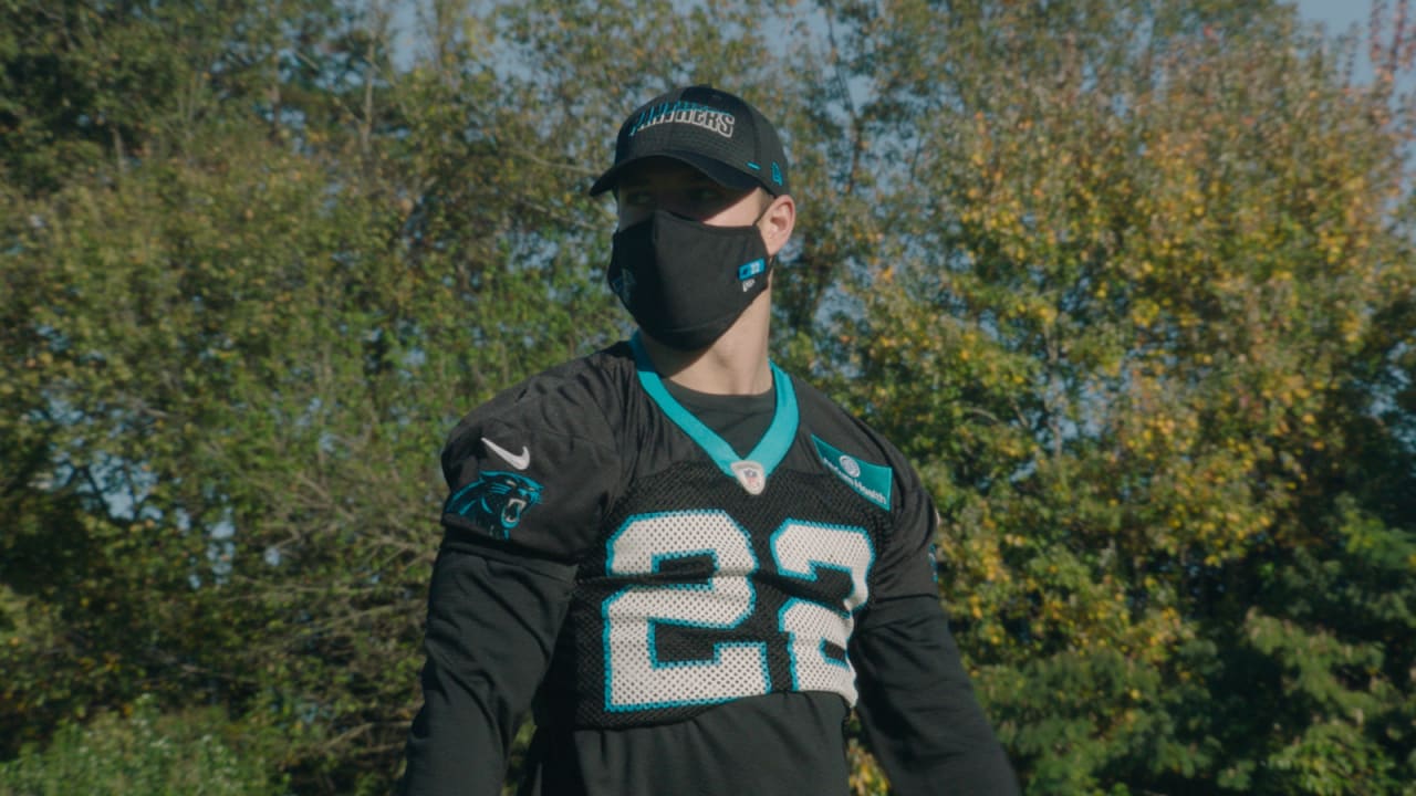 Christian McCaffrey Carolina Panthers Nike Black Jersey