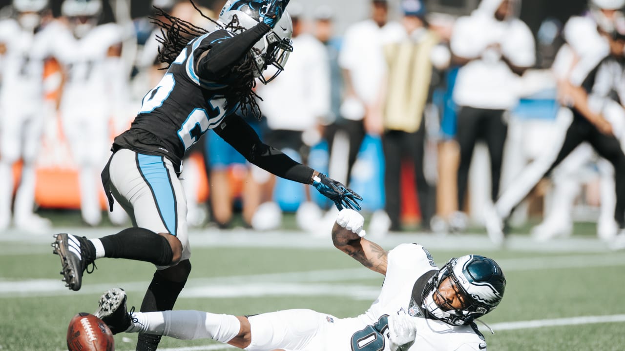 HIGHLIGHT: Donte Jackson forces fumble, Jeremy Chinn recovers