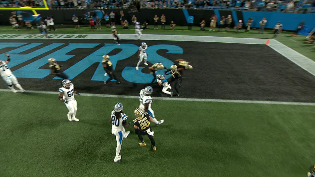 Highlights: Panthers' top plays vs. Saints in Week 2