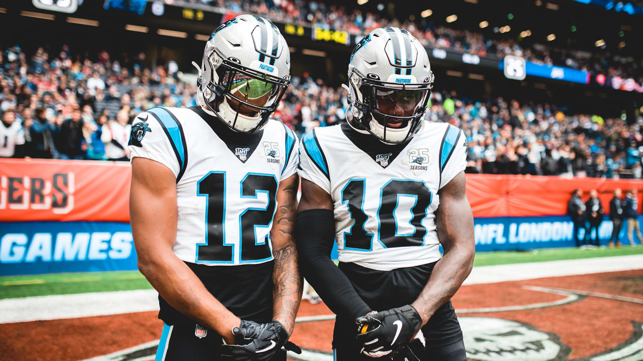 Curtis Samuel and Dj Moore  Panthers football, Panther nation, Carolina  panthers