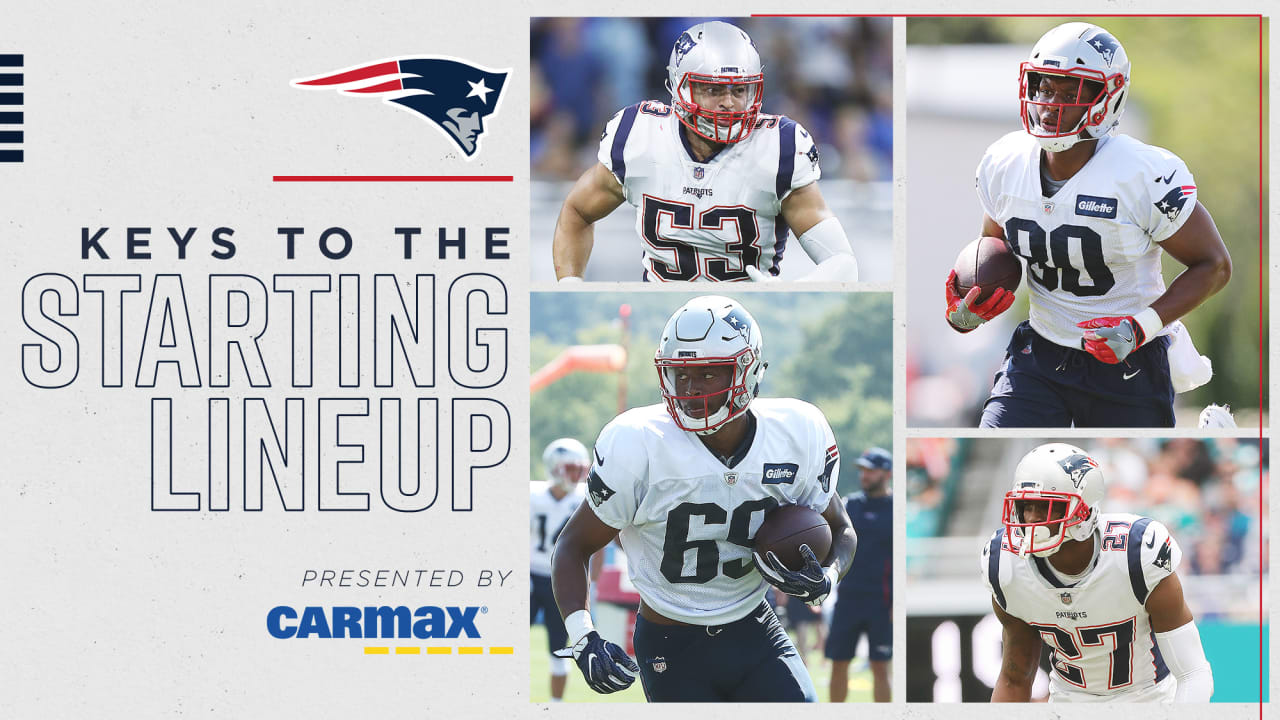 Keys to the Starting Lineup presented by CarMax Patriots at Lions