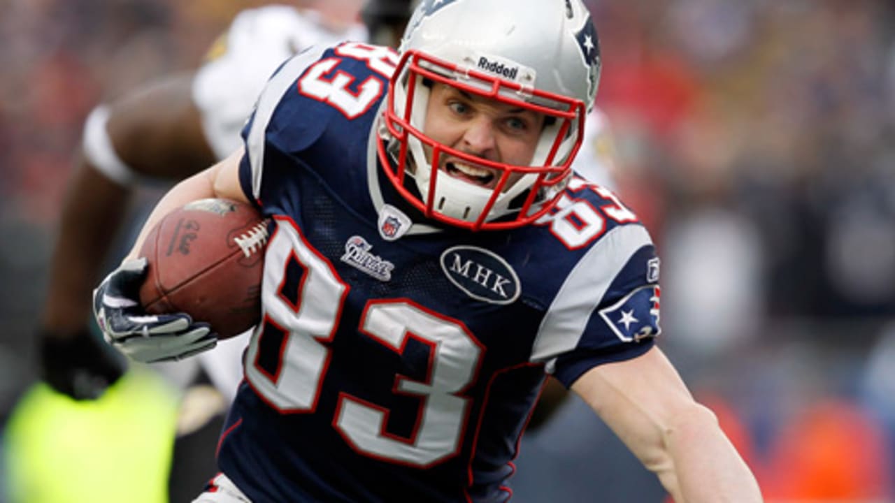 Wide receiver Wes Welker of the Miami Dolphins after catching a