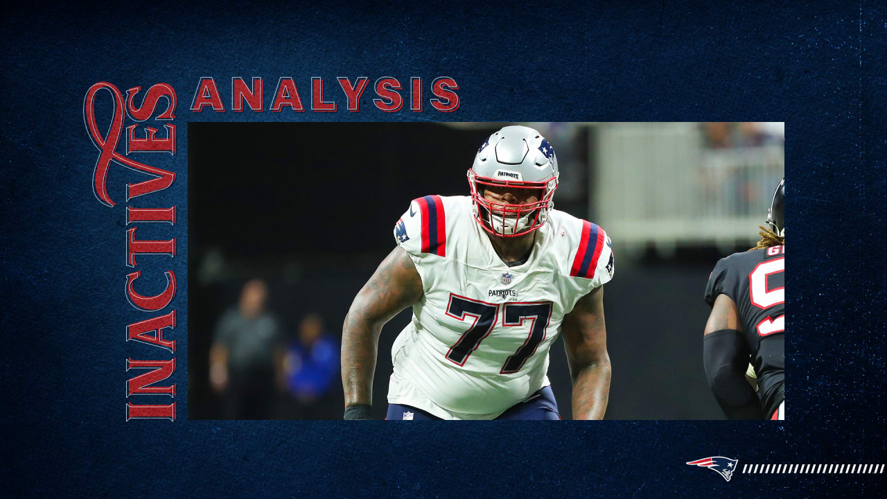 Inactive Analysis: Patriots Starters Along the O-Line, Christian Barmore  Officially Active vs. the Jets