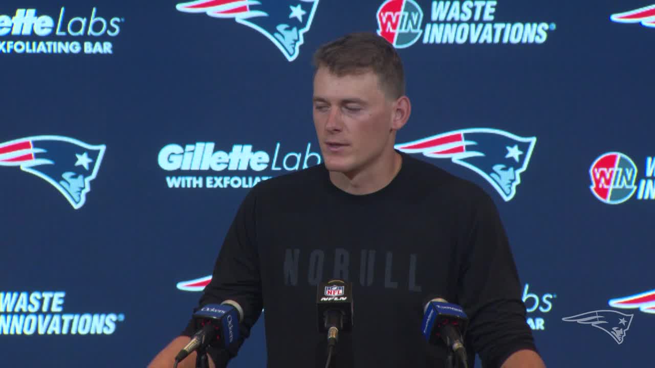 Mac Jones on 1st NFL Win  Press Conference (New England Patriots