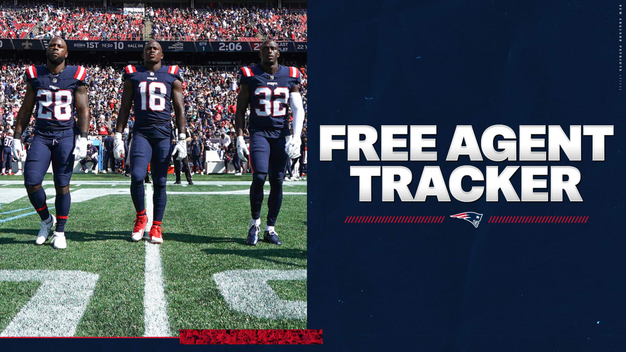 2022 Patriots Free Agent Tracker