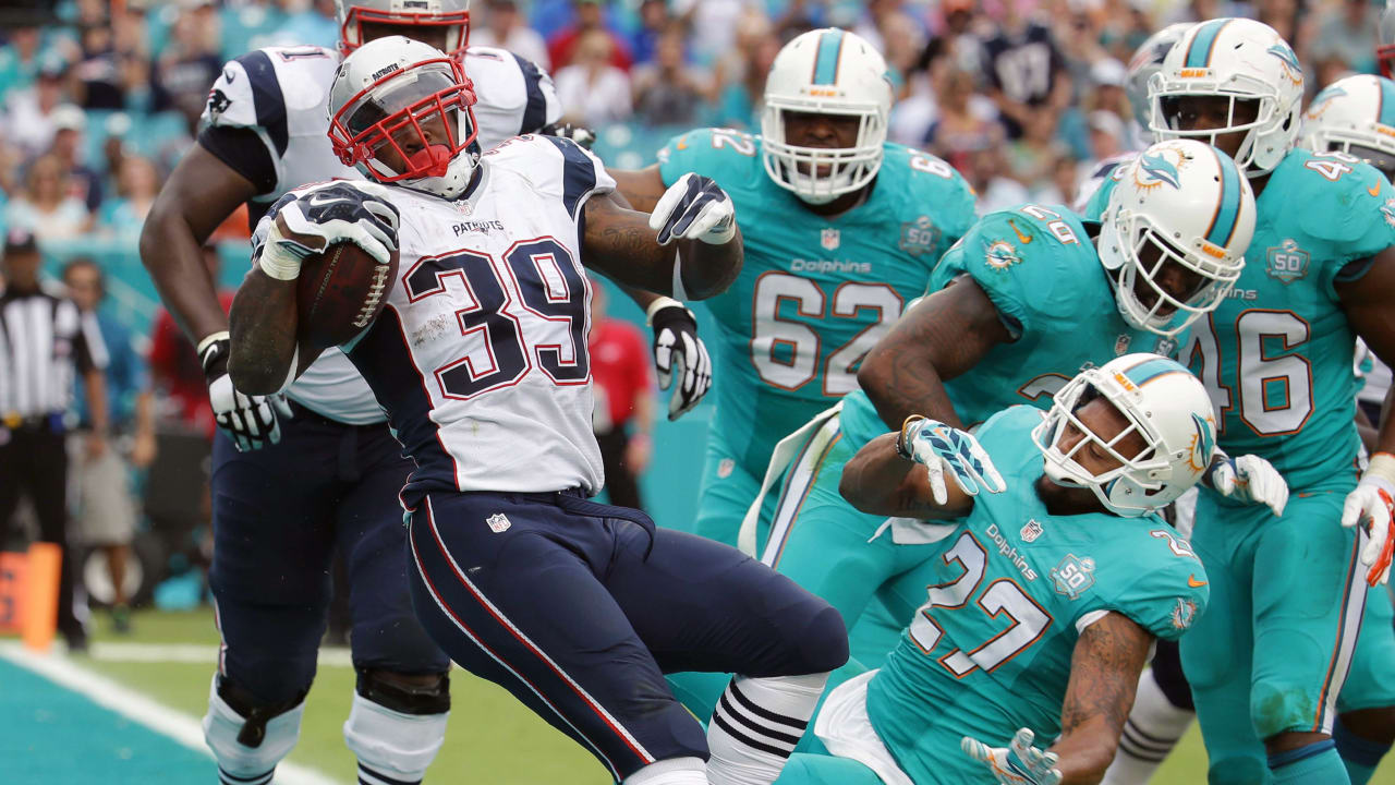 Watch all the Patriots highlights from the Dolphins game