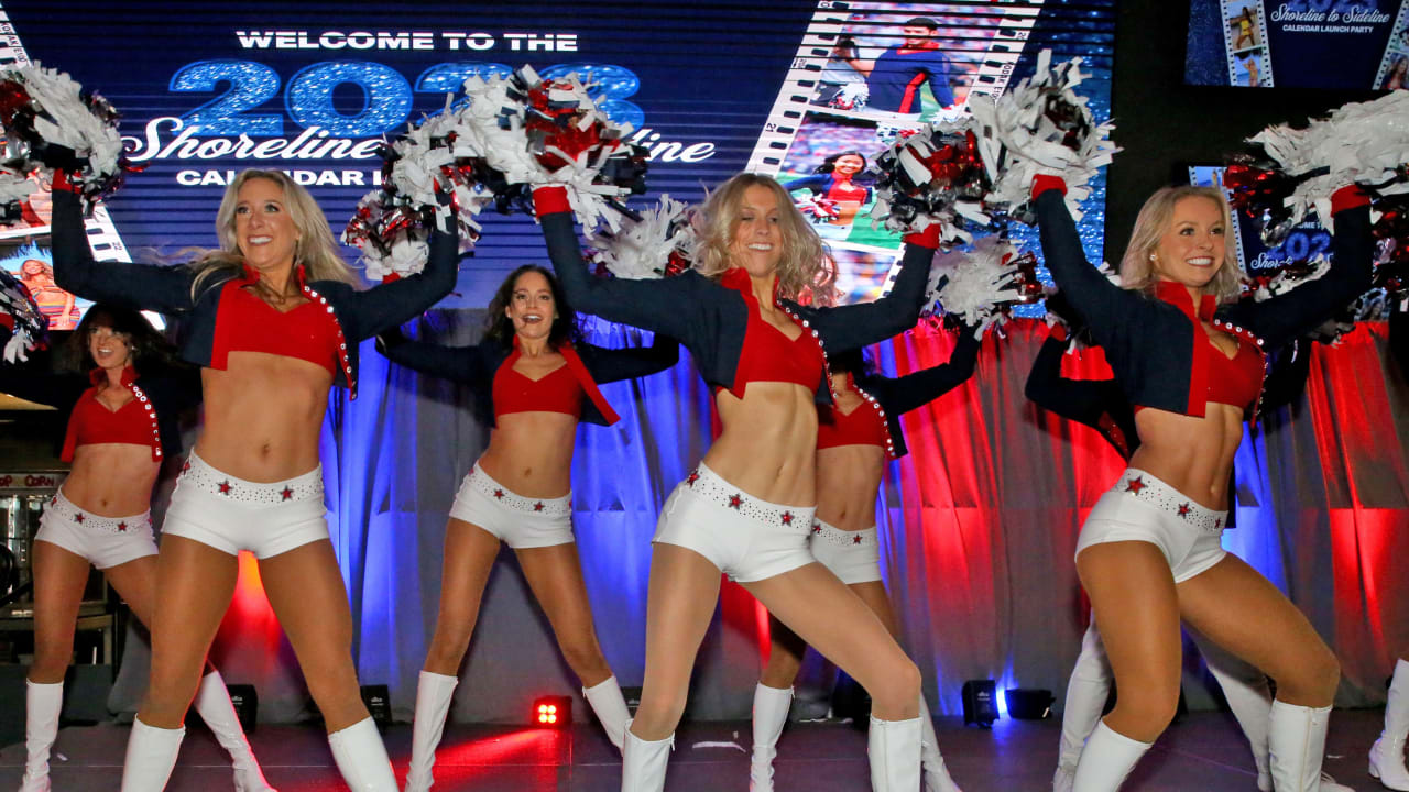 2023 Patriots Cheerleaders Calendar Launch Party