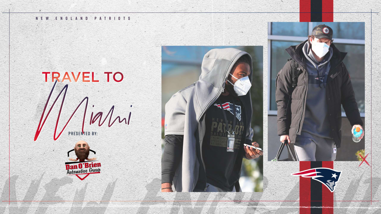 Photos: Patriots Travel to Miami presented By Dan O'Brien Auto Group