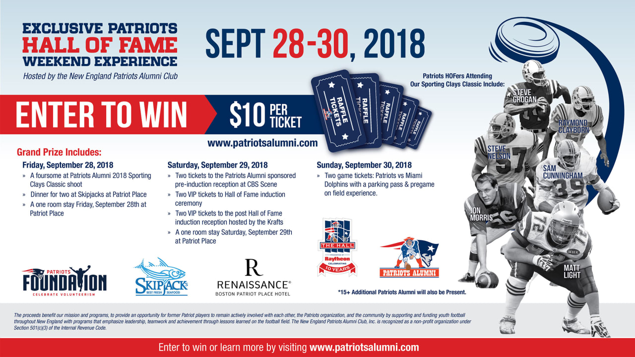 Patriots 2018 Individual Game Tickets to Go on Sale Monday, July 23