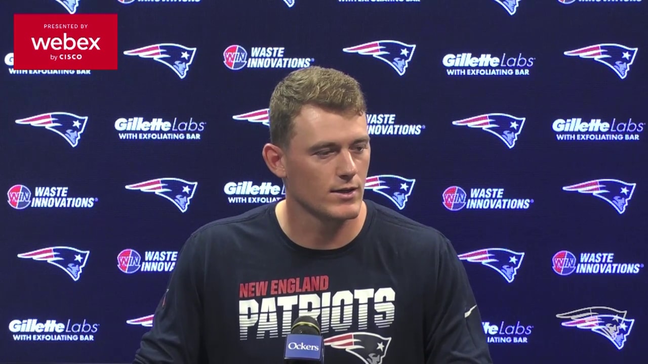 Press Conference  New England Patriots Quarterback Mac Jones