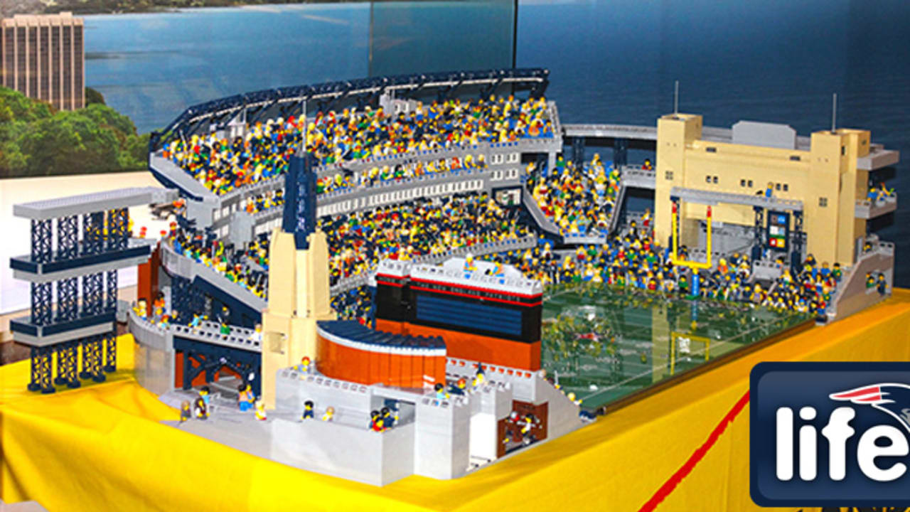 Gillette Stadium gets the Lego treatment