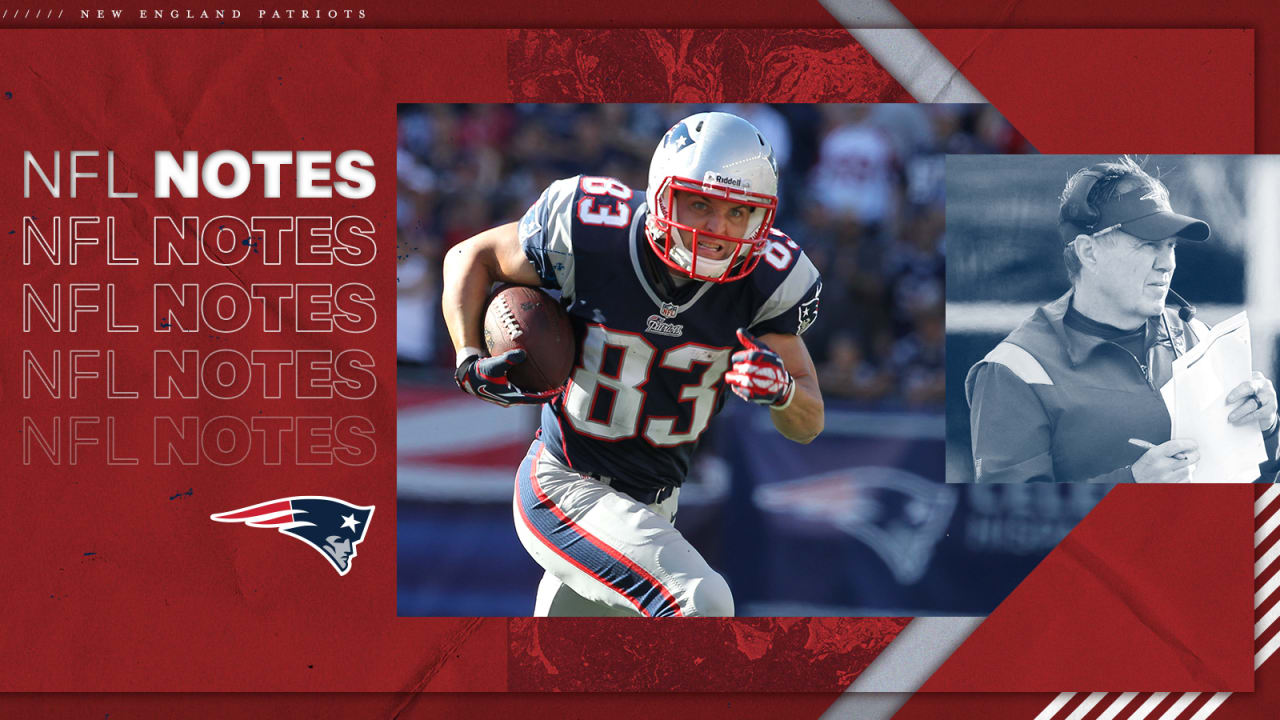 NFL Notes: Welker leads list of nominees for Patriots Hall