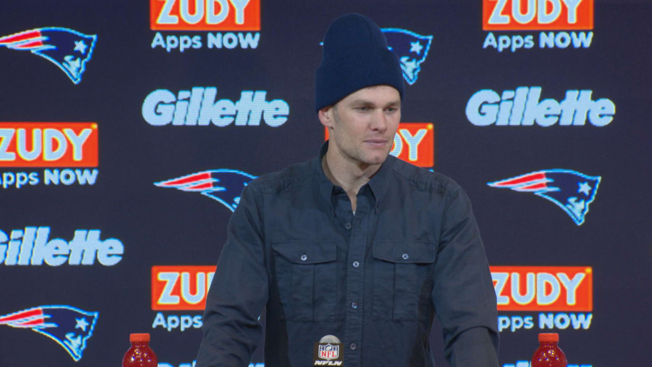 New England Patriots on X: Tom Brady postgame press conference