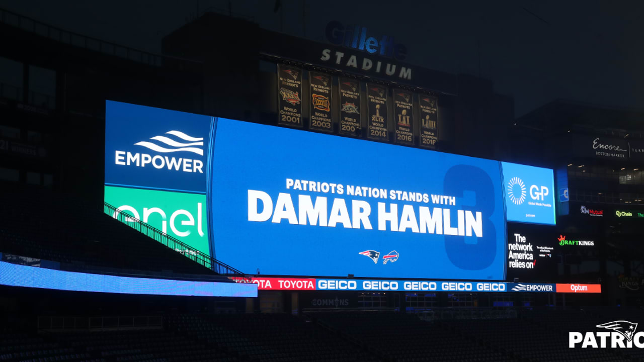 Robert Kraft, Patriots continue support for Damar Hamlin, donate to Bills  safety's charity