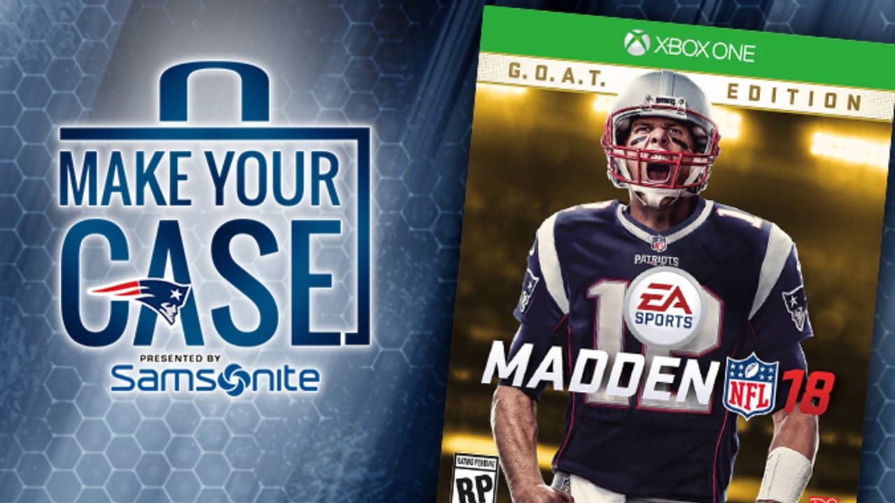 Patriots 'Madden 18' covers: Tom Brady has his, so we got his