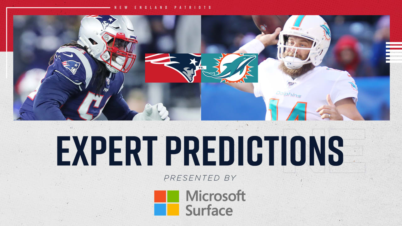 Patriots vs Dolphins Prediction