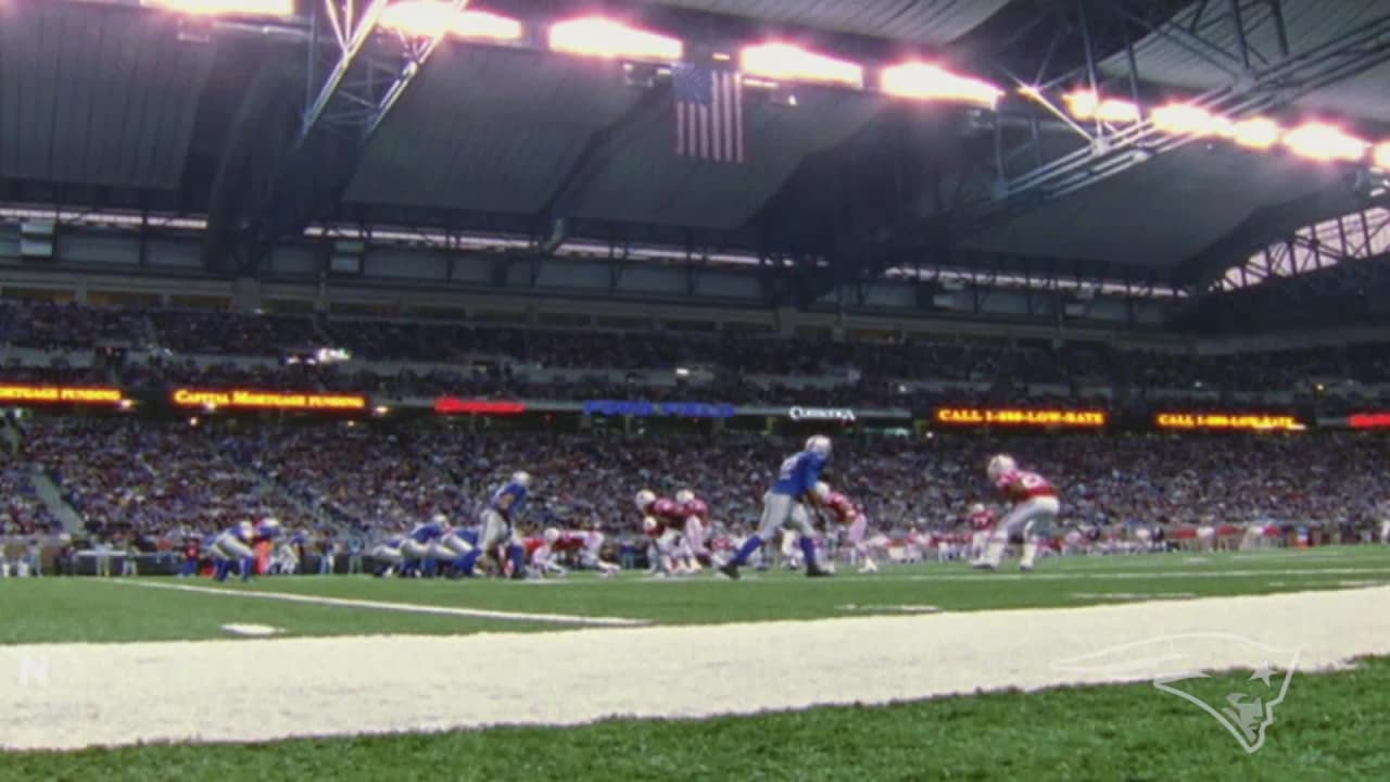 Memorable Moments: Patriots at Lions