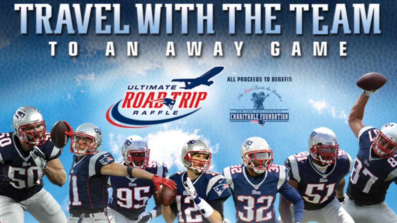 Patriots launch Ultimate Road Trip Raffle for fans to win the trip of a  lifetime