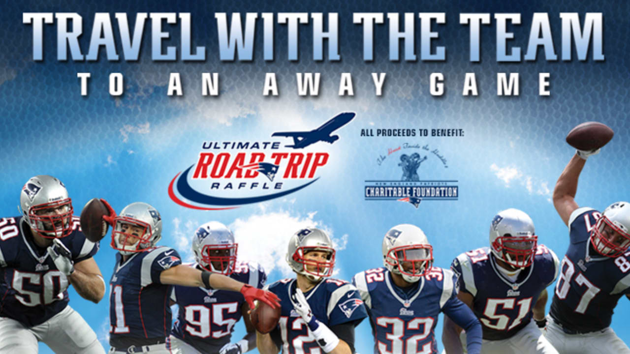 Patriots launch Ultimate Road Trip Raffle for fans to win the trip of a  lifetime