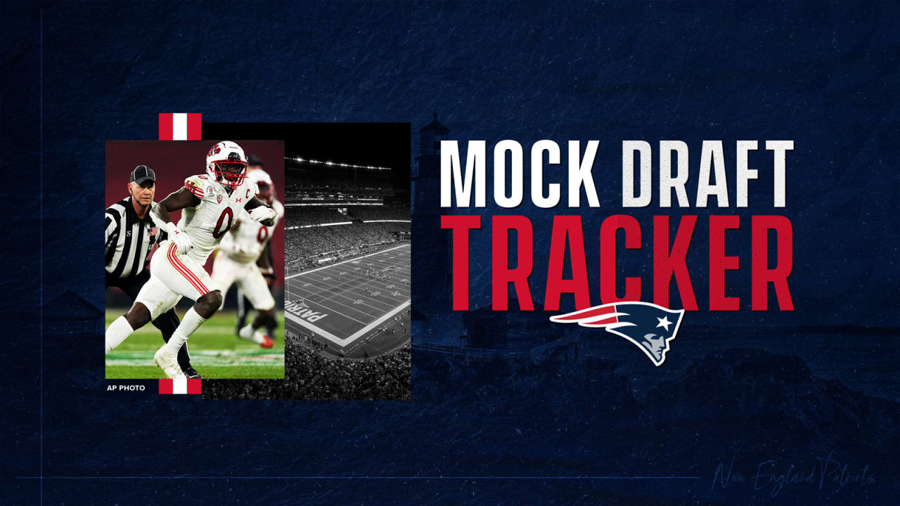 2022 New England Patriots NFL Mock Draft Tracker