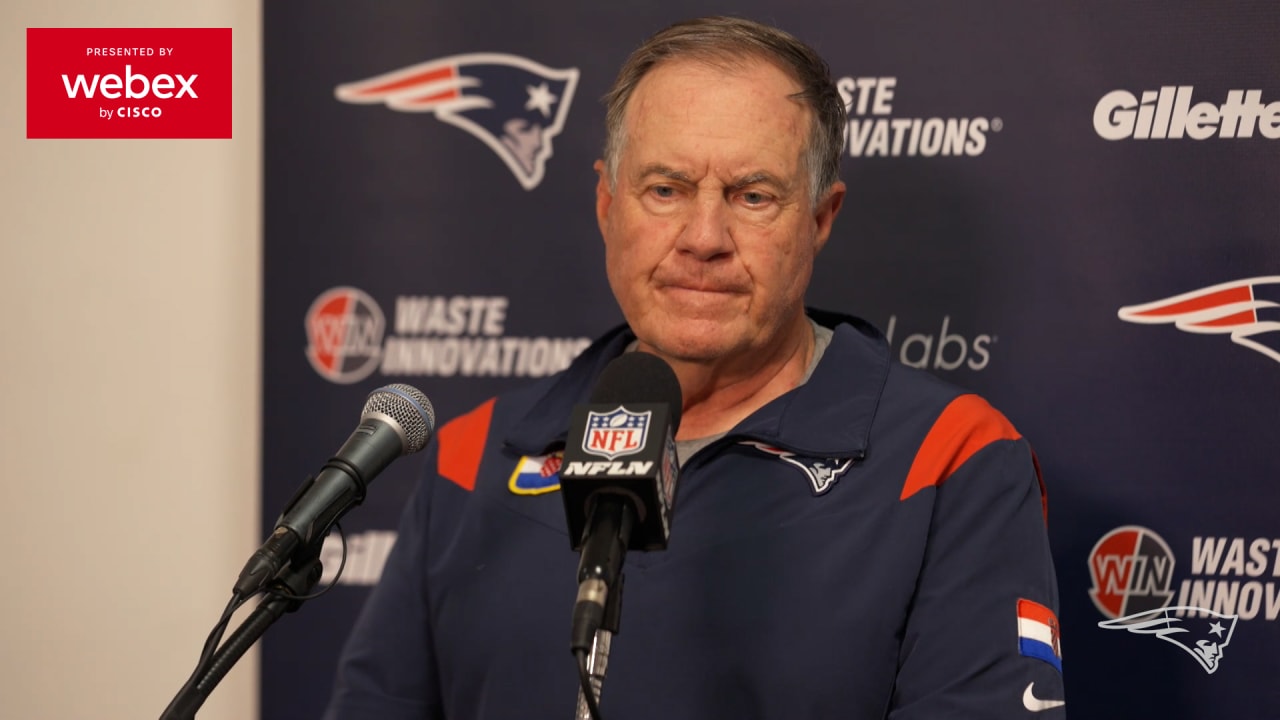 Coach Bill Belichick 10/29: "It Just Wasn't Good Enough"