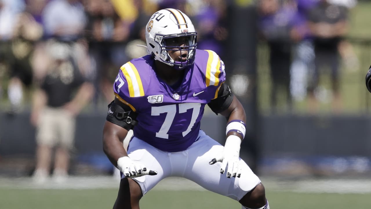 2020 Draft Prospects Saahdiq Charles, OT, LSU